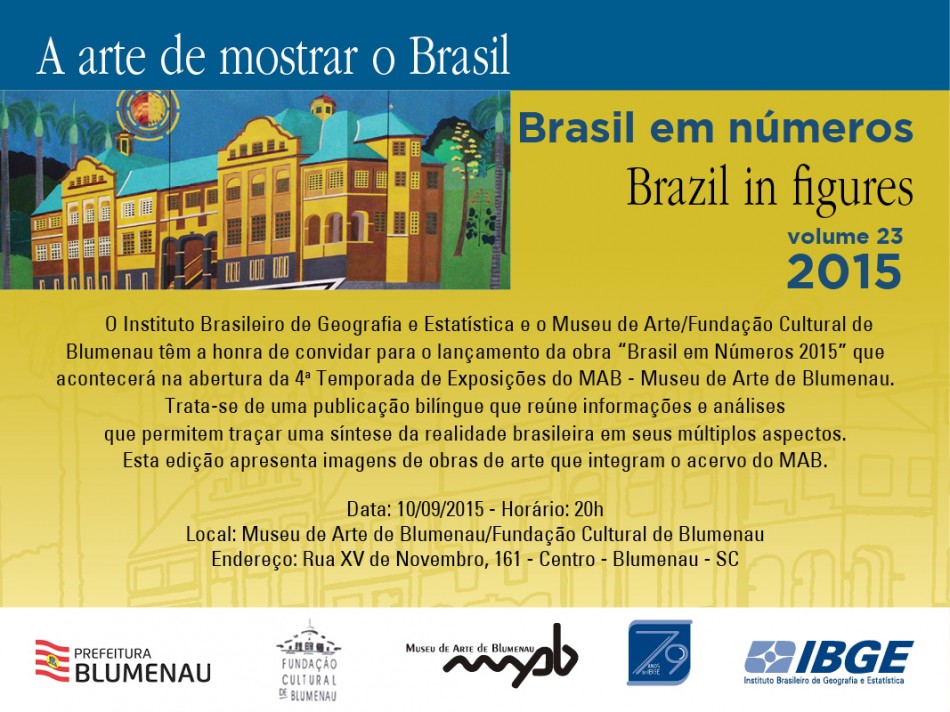 Obras do MAB ilustram publicação do IBGE