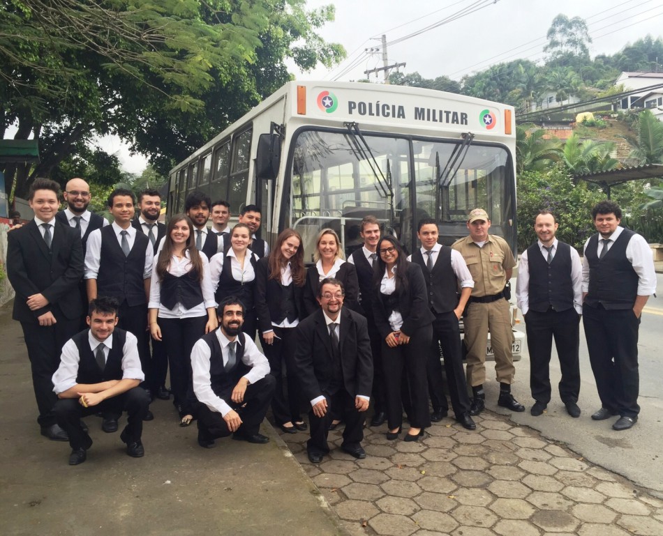 Apoio do 10º BPM incrementa agenda da Banda Municipal