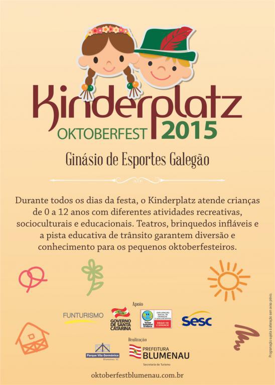 Kinderplatz da 32ª Oktoberfest começa nesta segunda-feira