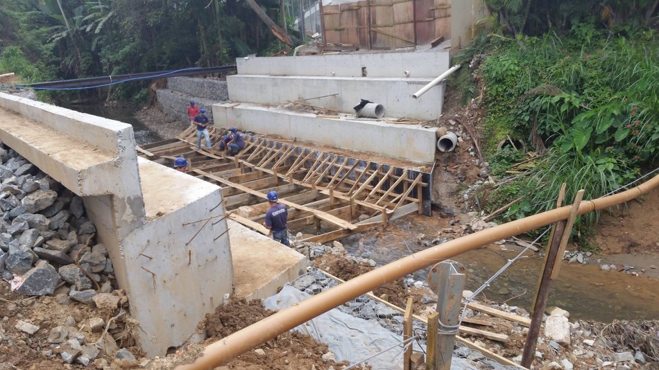 Obras na ponte da rua Tobias Barreto avançam para nova etapa