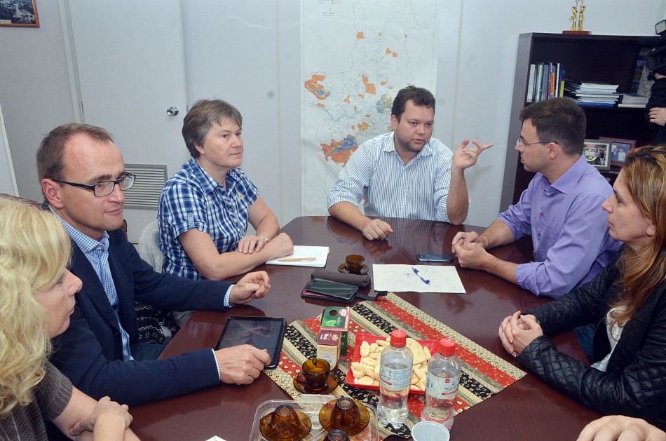 Blumenau recebe visita de equipe da Prefeitura de Weingarten