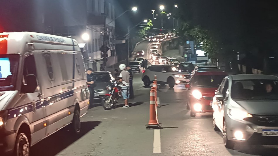 Prefeitura de Blumenau realiza blitz noturna neste domingo, dia 23