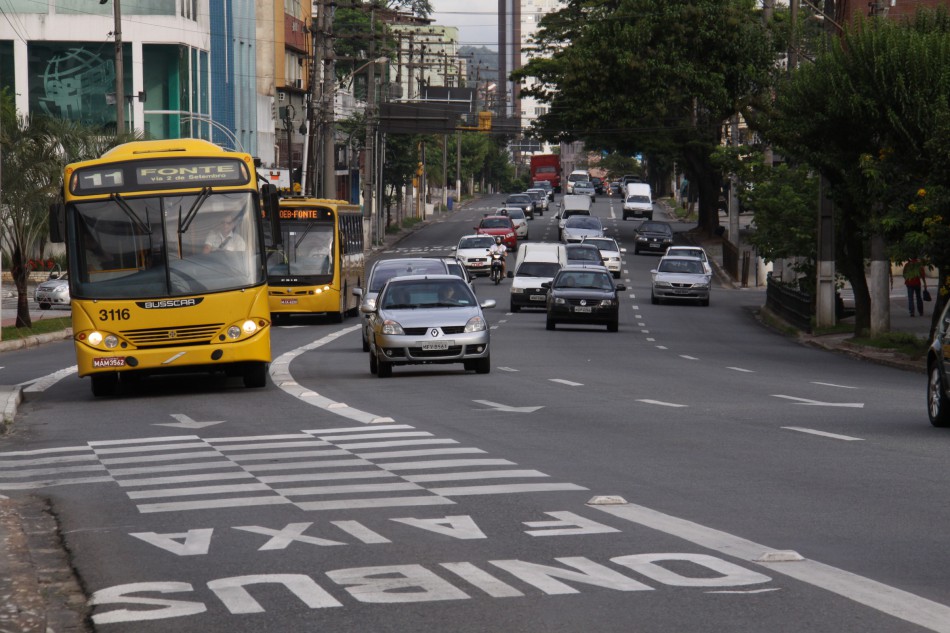 Novo trecho de corredor de ônibus será implantado na 7 de Setembro