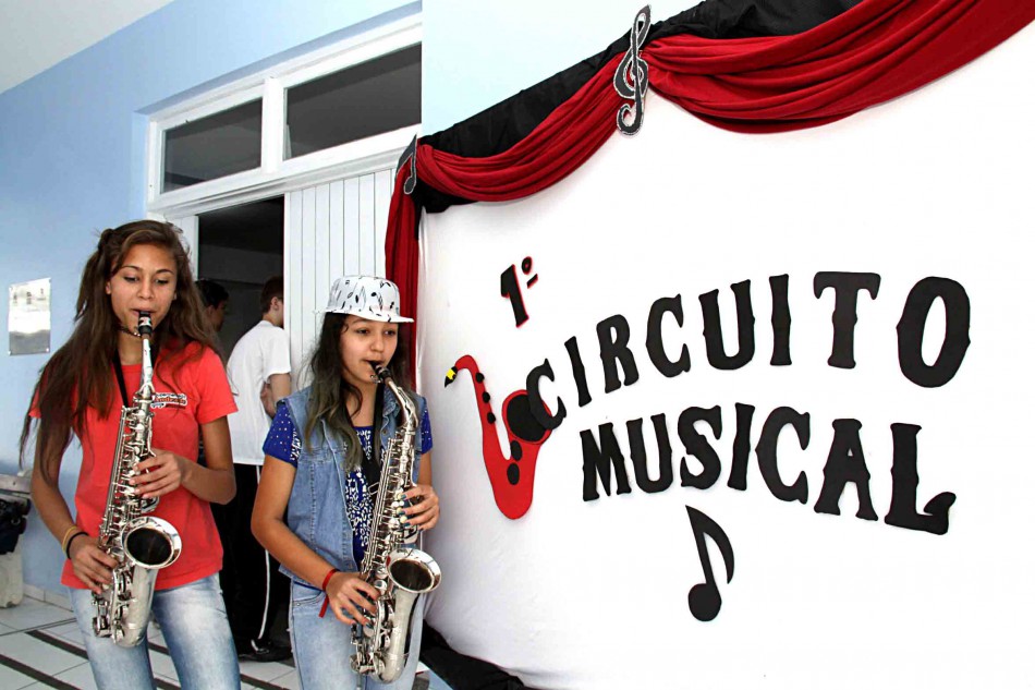 Dia do Músico será marcado por circuito na EBM Lauro Müller