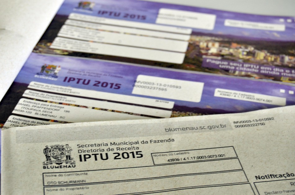 Prefeitura inicia em janeiro distribuição de carnês do IPTU no município 