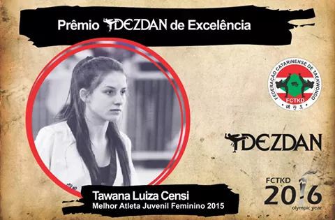 Blumenau é contemplada com o prêmio Dezdan de Taekwondo