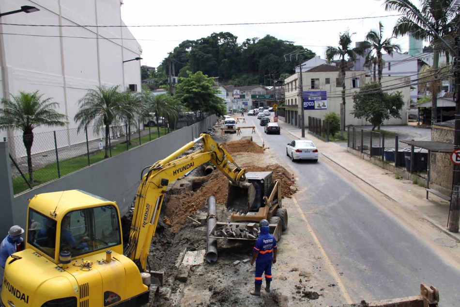 Samae concentra obras na Rua Frei Estanislau Schaette