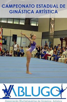 Estadual de Ginástica Artística ocorre em Blumenau 