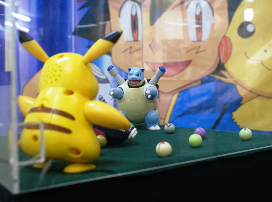Pokemón é tema de exposição na biblioteca municipal