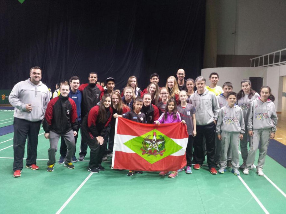 Badminton de Blumenau com bons resultados no Campeonato Nacional