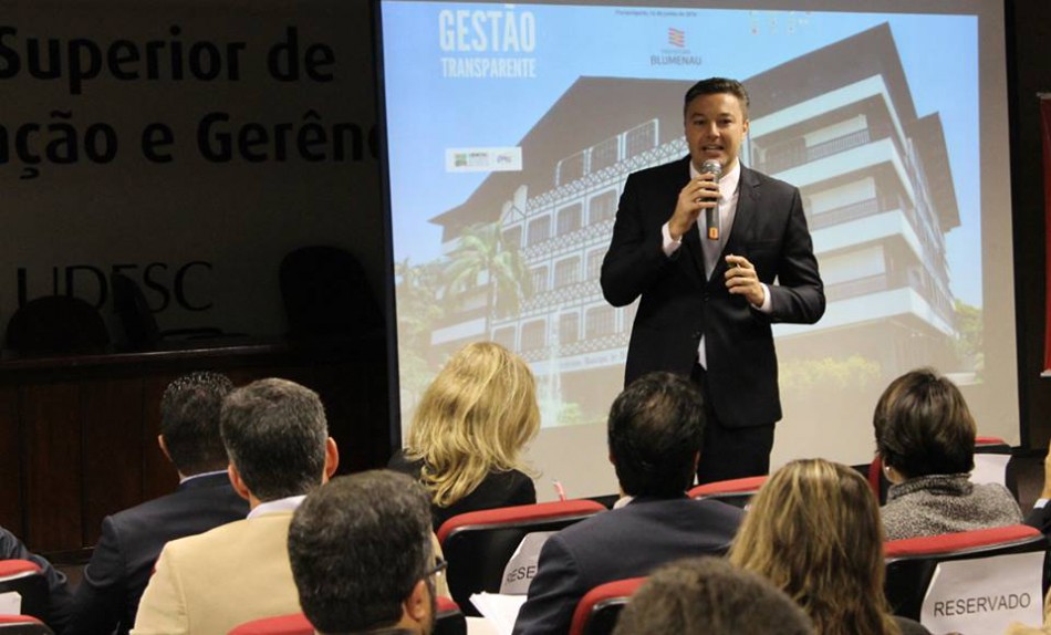 Projeto Gestão Transparente é apresentado em prêmio da Udesc/Esag
