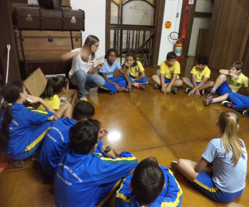 Museu recebe escolares de José Boiteux