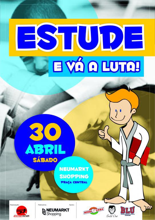 Judô de Blumenau realiza evento Estude e Vá a Luta