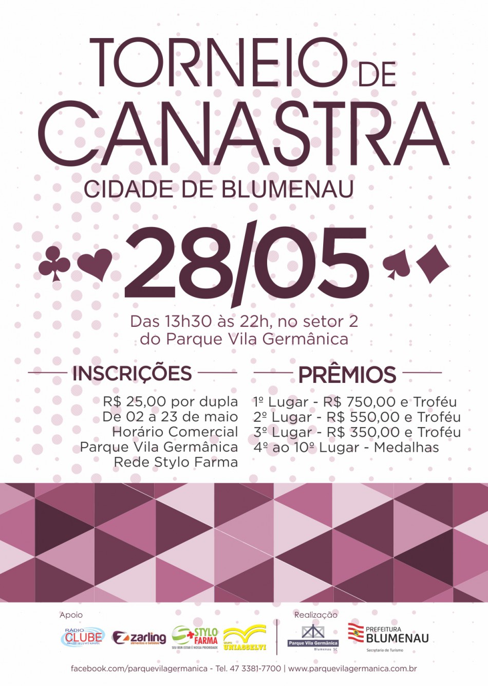 Abertas inscrições para a 2ª etapa do Torneio de Canastra 