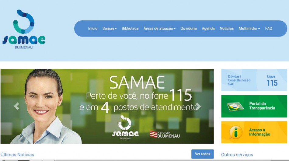 Samae lança novo portal na internet
