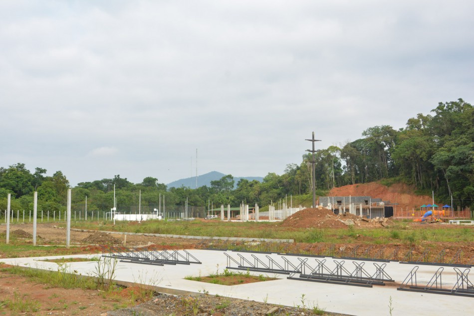Instalações do Parque das Itoupavas estão 60% executadas