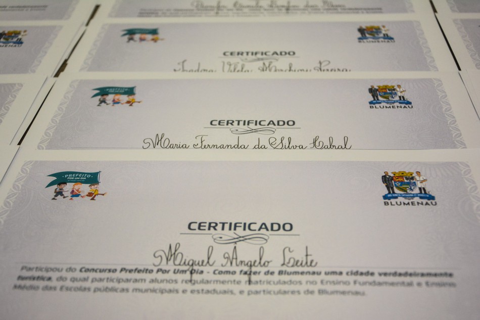 Vencedores de concurso passarão dia com o Prefeito