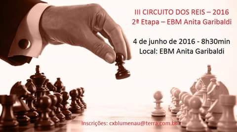EBM Anita Garibaldi vai sediar competição de xadrez