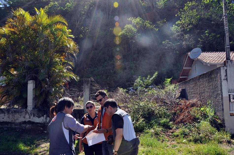Projeto Gides visita Loteamento Santa Rita, no bairro Fortaleza Alta