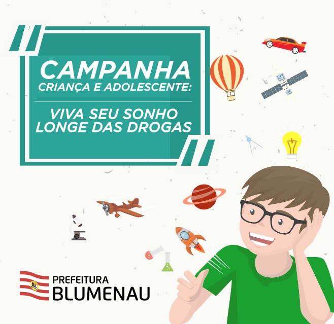 Atividades da campanha de luta contra as drogas iniciam neste sábado