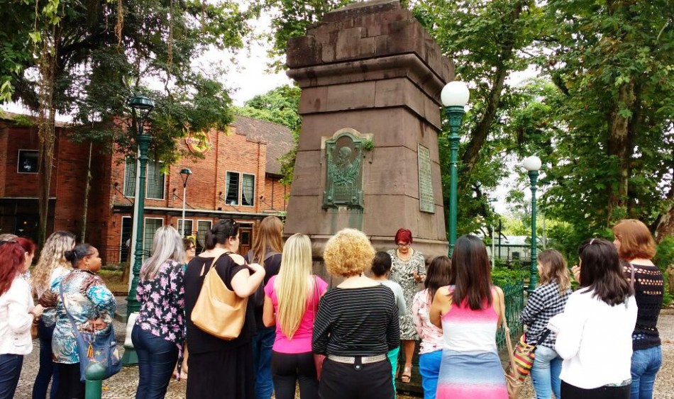 Professoras participam de capacitação no Centro Histórico