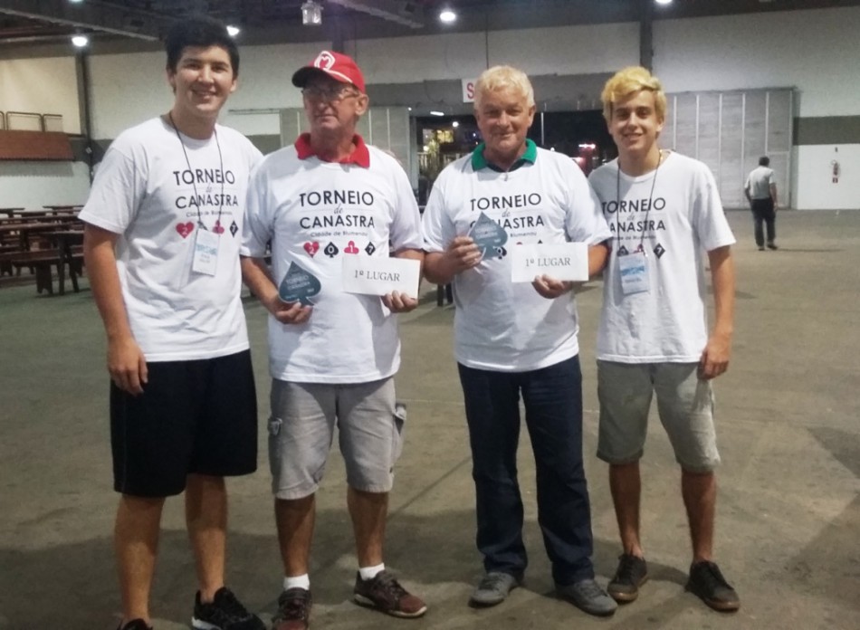Conheça os vencedores do 2º Torneio de Canastra de 2017