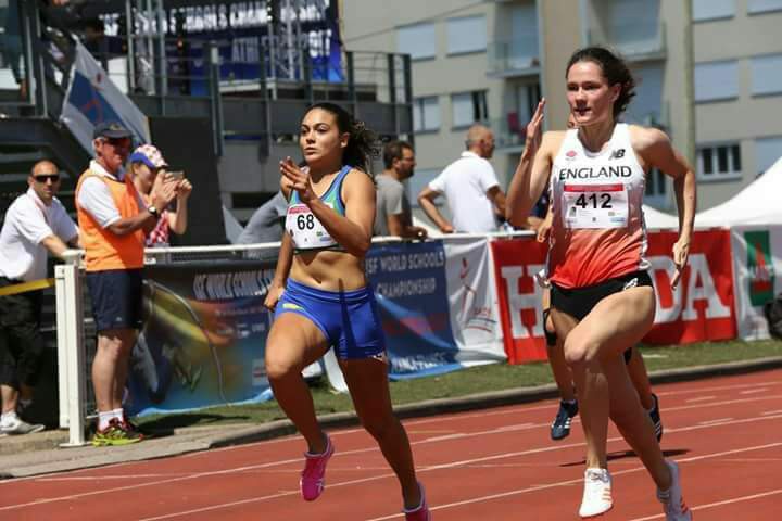Blumenauense conquista duas medalhas no Mundial Escolar de Atletismo