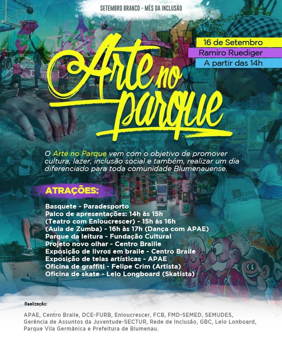 Arte inclusiva, show e Casamento Coletivo movimentam o fim de semana