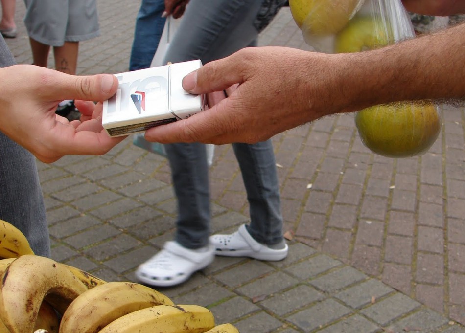 Semudes vai oferecer frutas em troca de cigarros