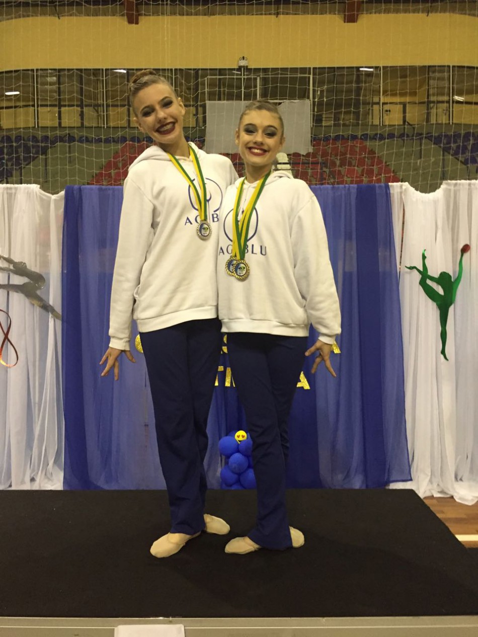 Ginástica rítmica de Blumenau disputa torneio nacional em Chapecó
