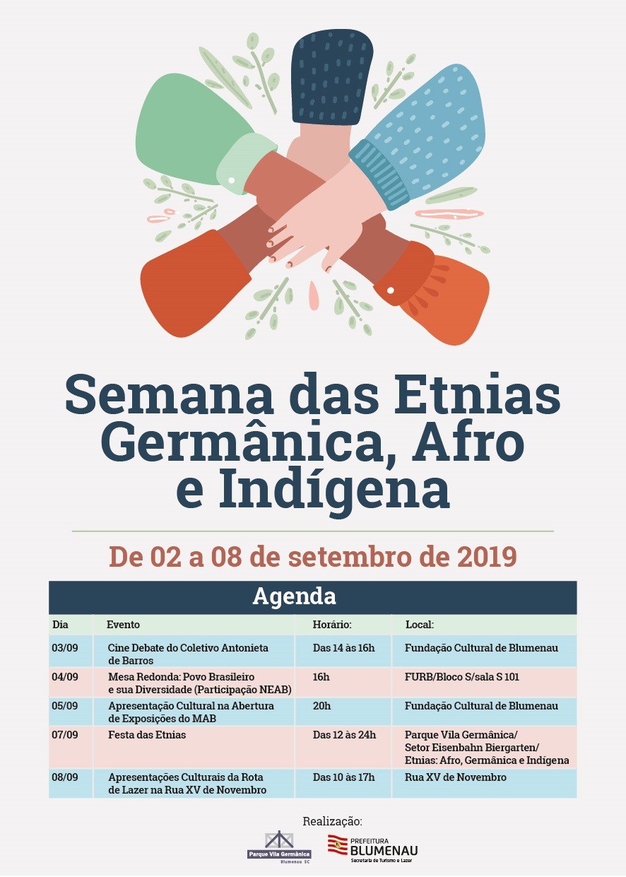2ª edição da Semana das Etnias tem festa neste sábado, dia 7