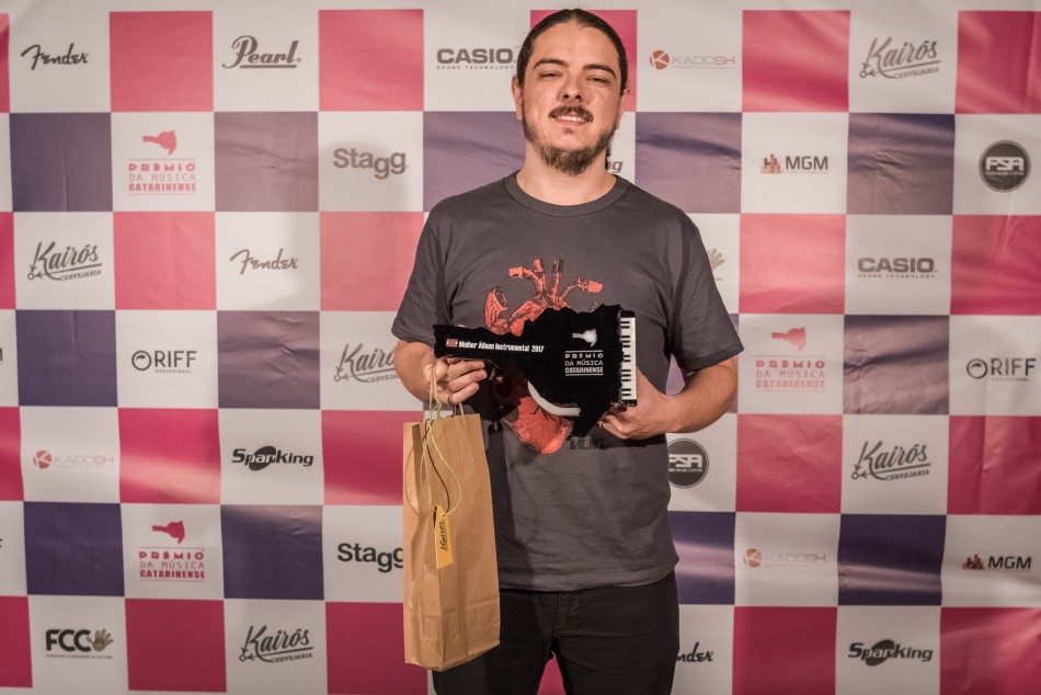 Músico da Banda Municipal recebe premiação estadual