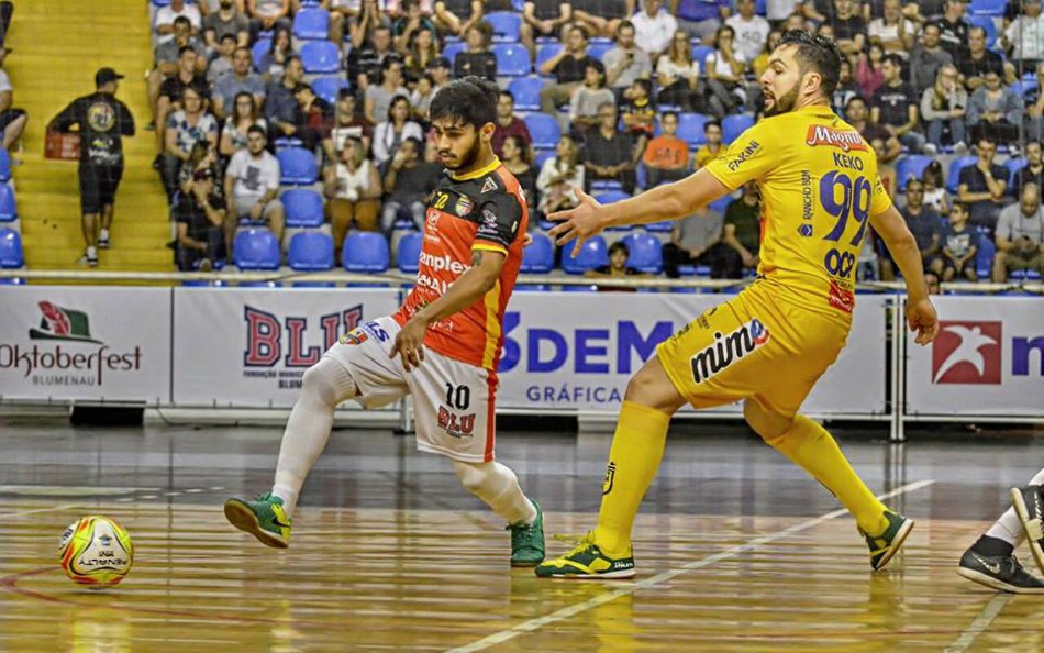 Blumenau Futsal recebe Luiz Alves pela última rodada da Copa SC