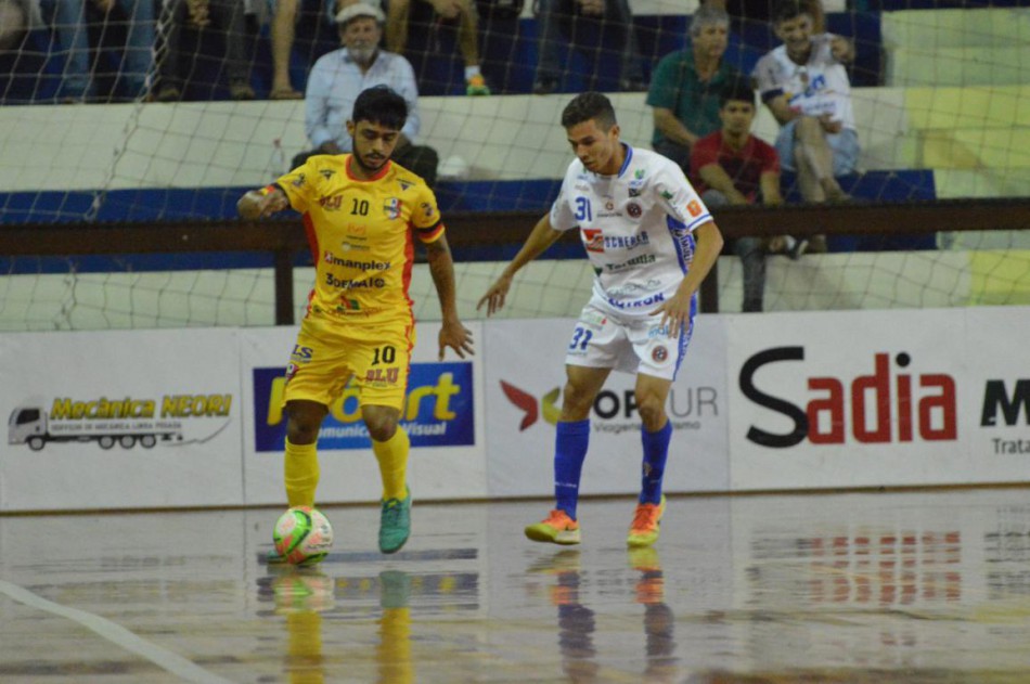 Futsal empata com Joaçaba na última rodada da primeira fase do Estadual