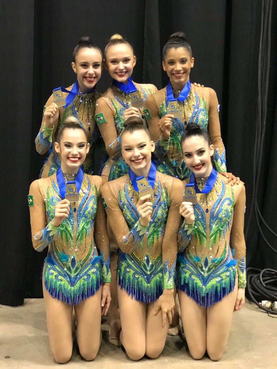 Blumenauense conquista três medalhas no Pan-Americano de ginástica rítmica