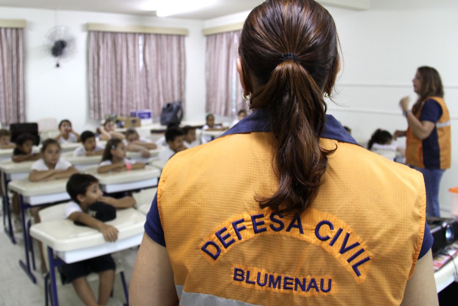 EEF José Vieira Côrte recebe o programa Defesa Civil na Escola