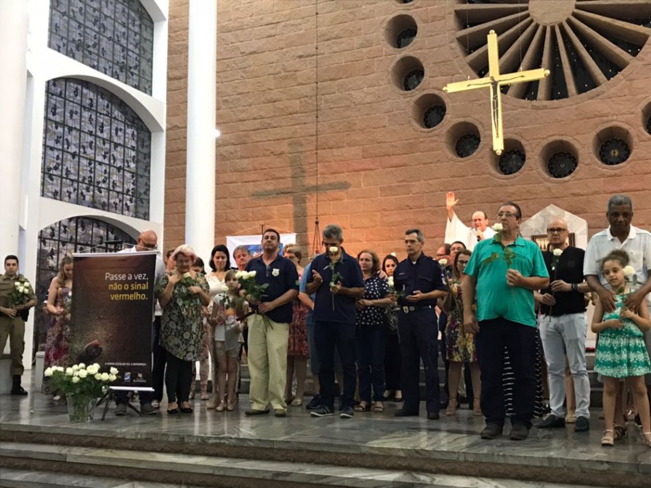 Missa celebra Dia Mundial em Memória das Vítimas de Trânsito