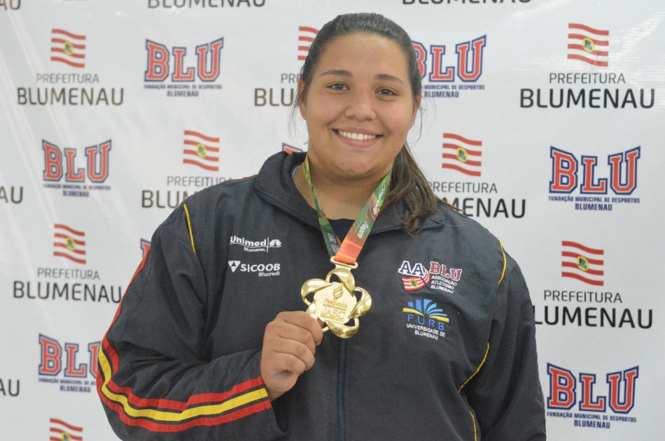 Primeiro ouro da 57ª edição dos Jasc é de Blumenau