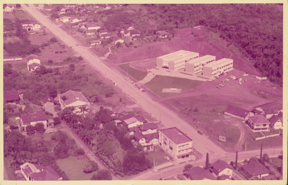 Memória Digital: vista aérea da Furb