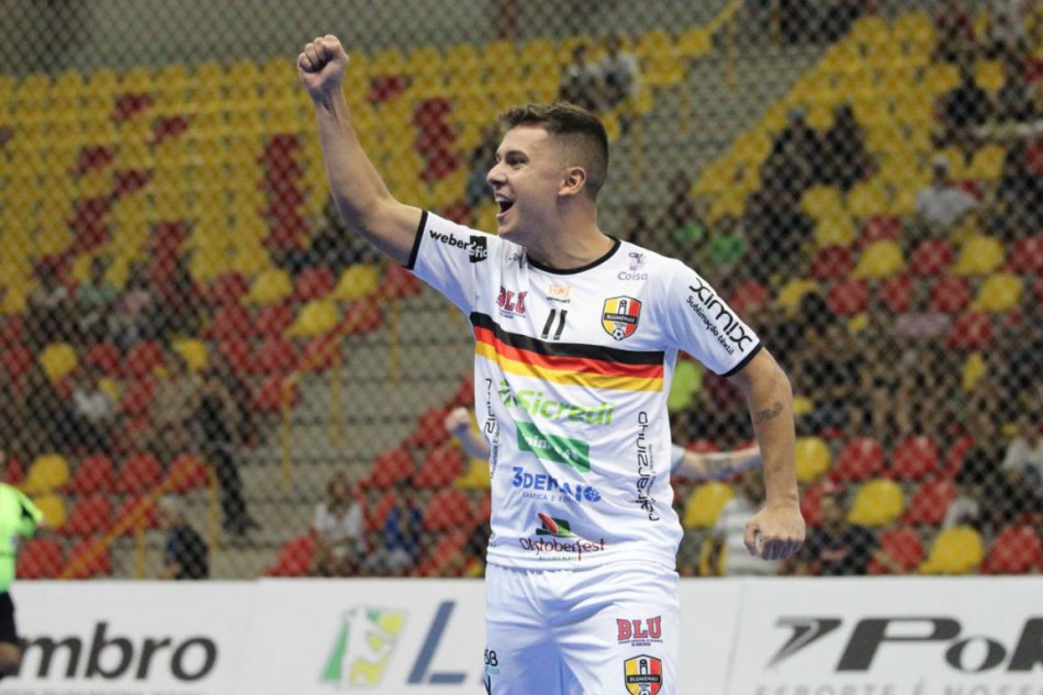 Blumenau Futsal empata fora de casa pela segunda rodada da Liga Nacional