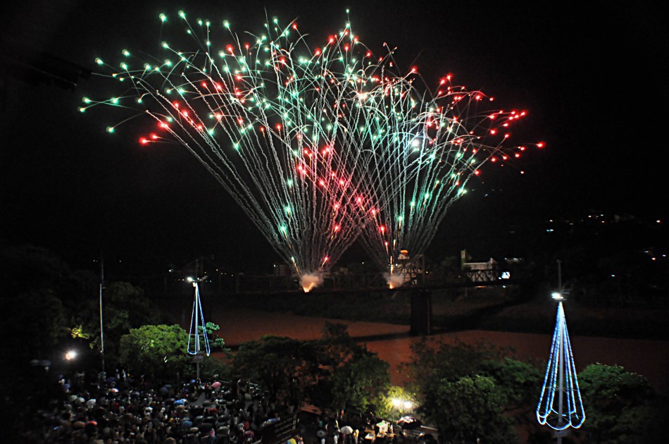 Montagem do Réveillon de Blumenau inicia nesta quarta-feira, dia 27