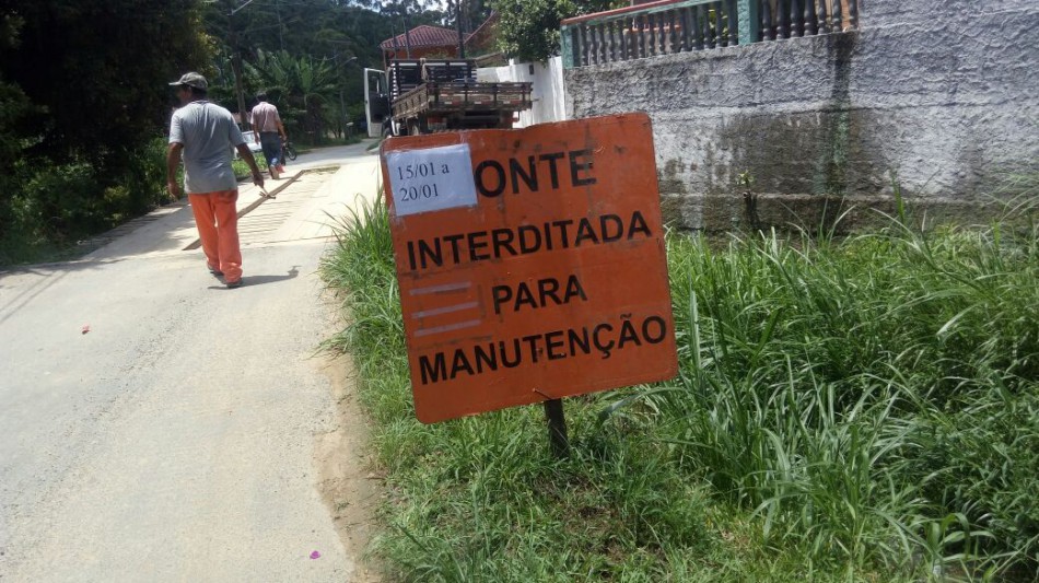 Tráfego interrompido na Rua Bruno Rudiger, no bairro Velha Grande, a partir da próxima segunda-feira, dia 15 