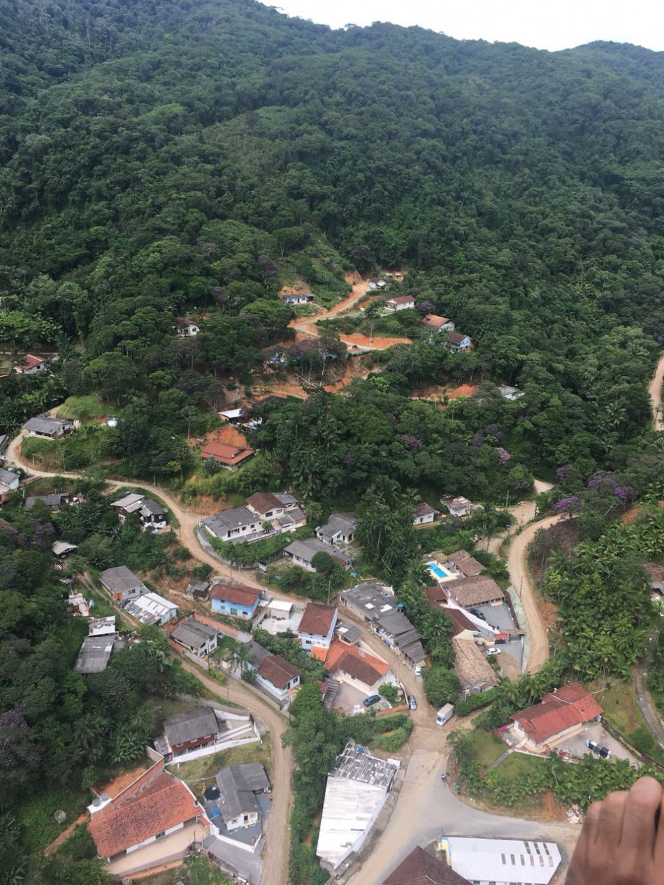 Defesa Civil e Seurb sobrevoam cidade para mapear áreas atingidas