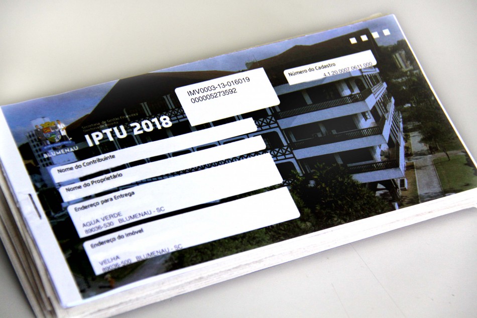Contribuintes têm até o dia 14 para quitar a quarta parcela do IPTU