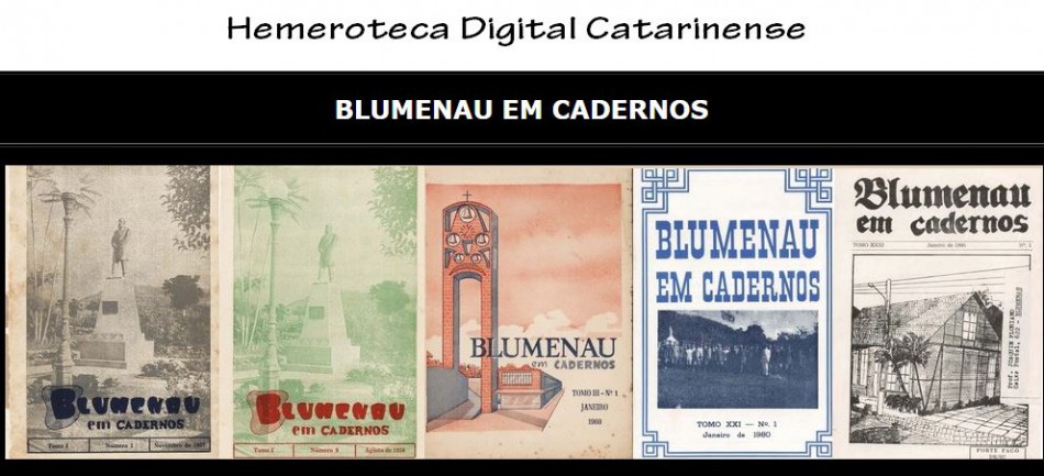 Digitalização das edições da Revista Blumenau em Cadernos é concluída