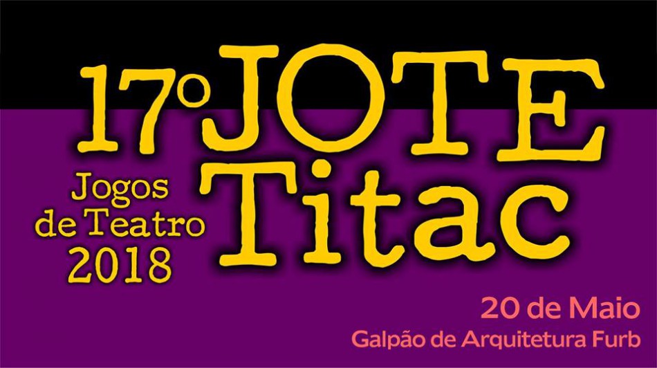 Domingo tem a 17ª edição dos Jogos de Teatro-Texto na Furb