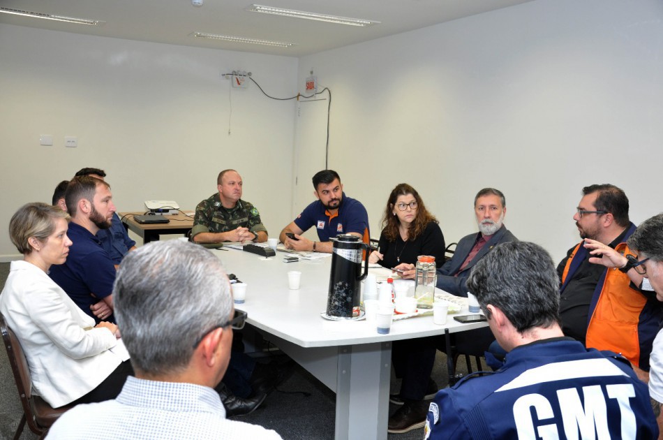 Defesa Civil inicia preparativos para o simulado em Blumenau