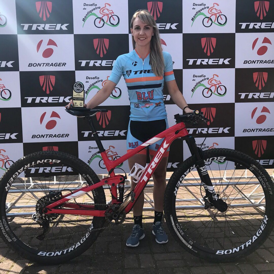 Atleta de Blumenau é vice-campeã em desafio de mountain bike em SP