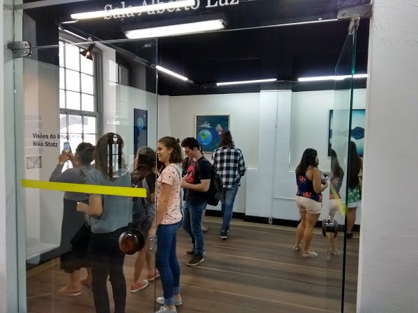 Museu de Arte de Blumenau recebe 30 acadêmicos de Pedagogia