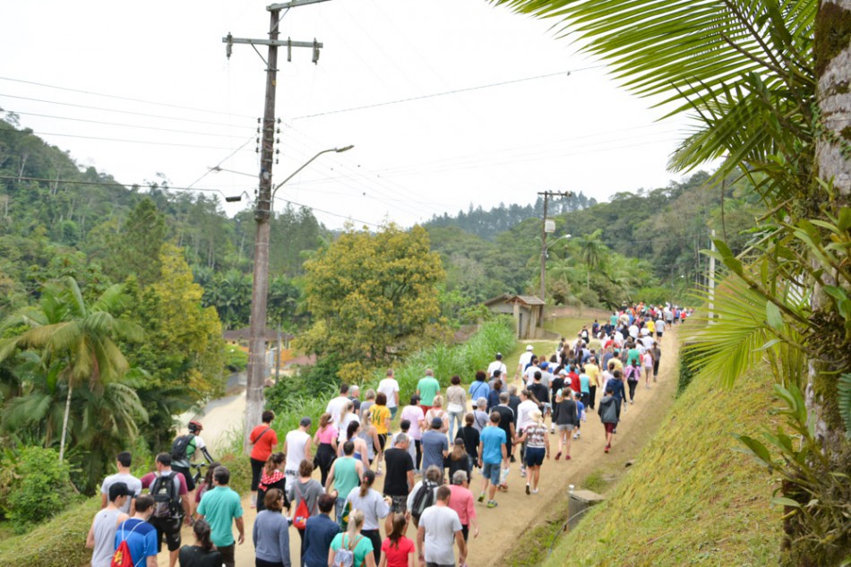 Inscrições para a Caminhada da Vila Itoupava vão até sexta-feira
